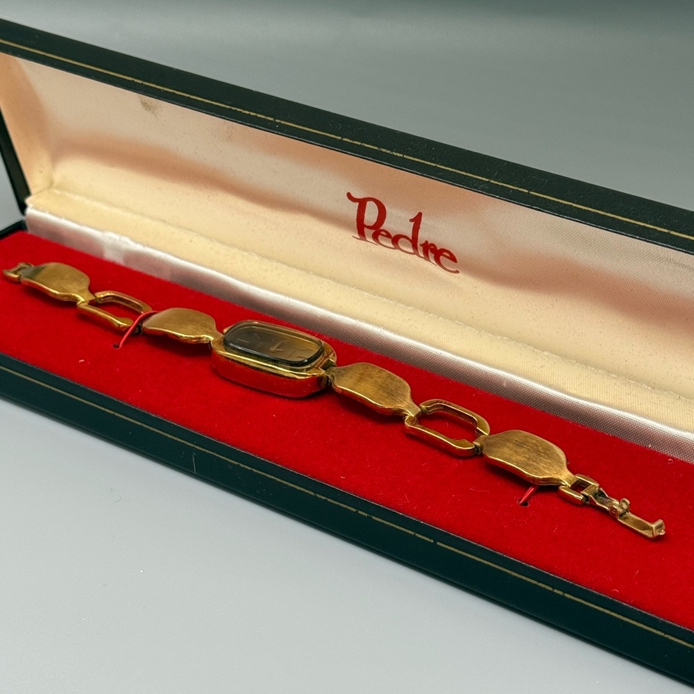 Pedre Gold-Tone Bracelet Watch 0001